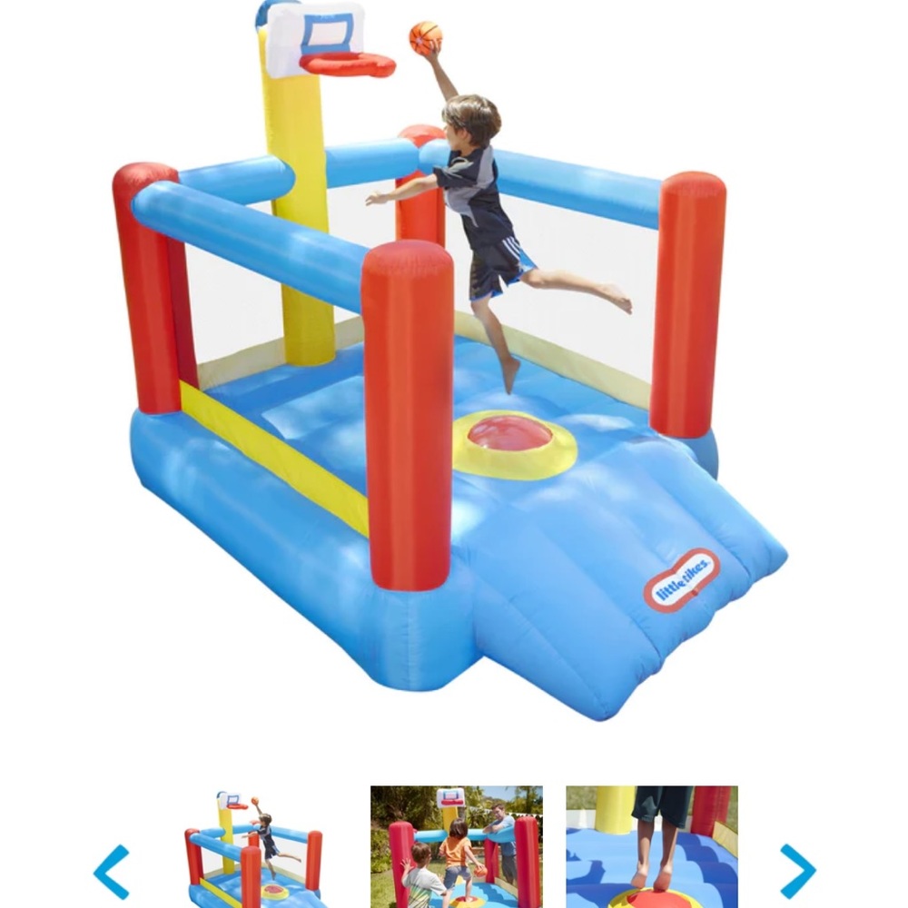 Little tikes slam n dunk bounce castle